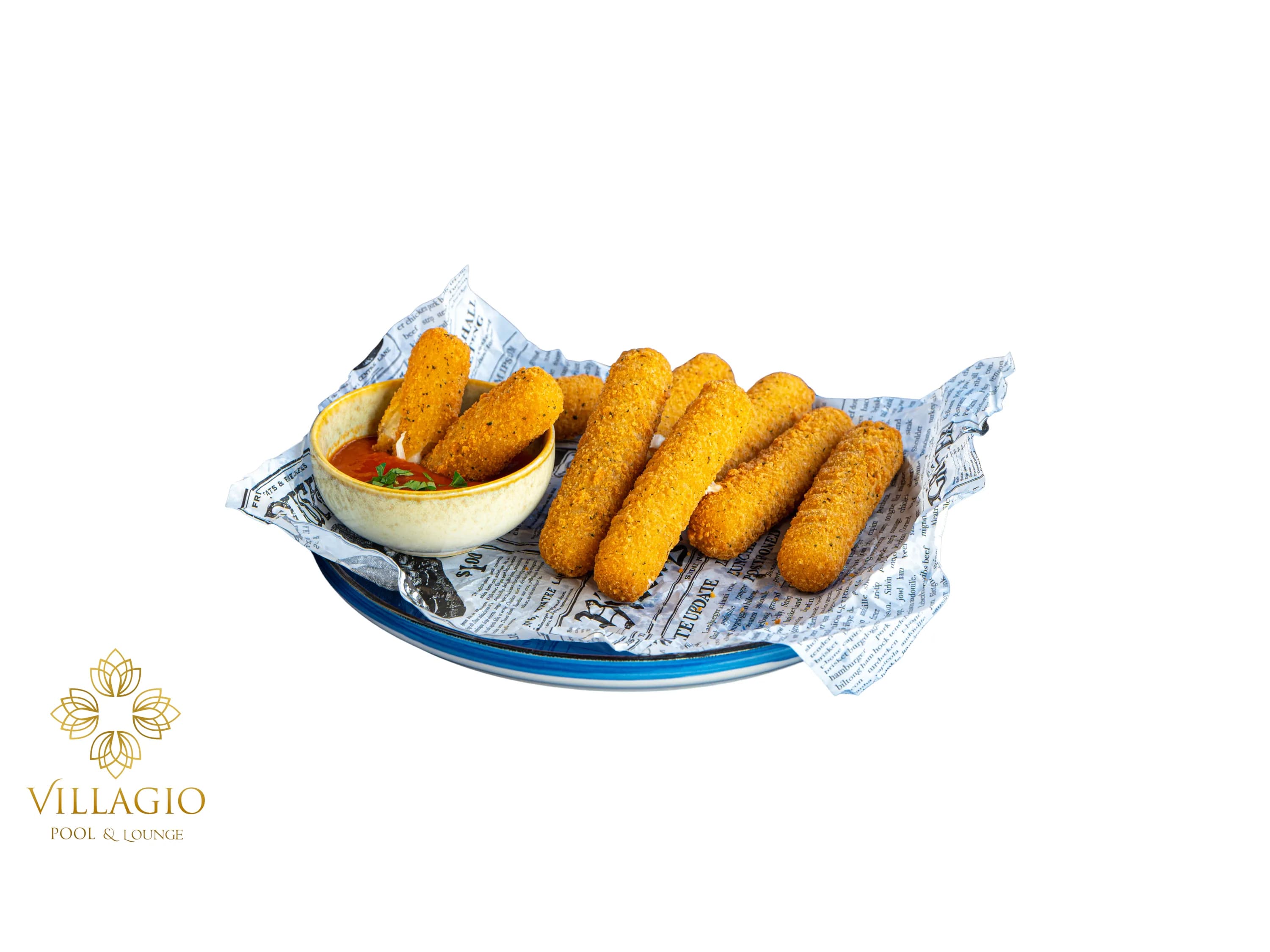 Golden Mozzarella Sticks